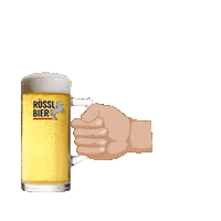 rosslbiersg beer lager germanbeer beermug Sticker