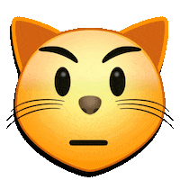 Happy Cat Sticker by Stupid Raisins