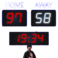 58 Away Sticker