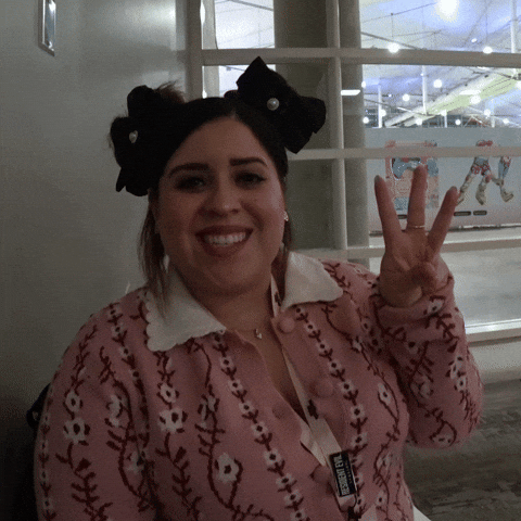 One Two Three Number 3 GIF