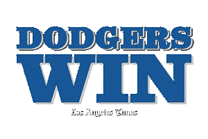 World Series Dodgers Sticker by Los Angeles Times