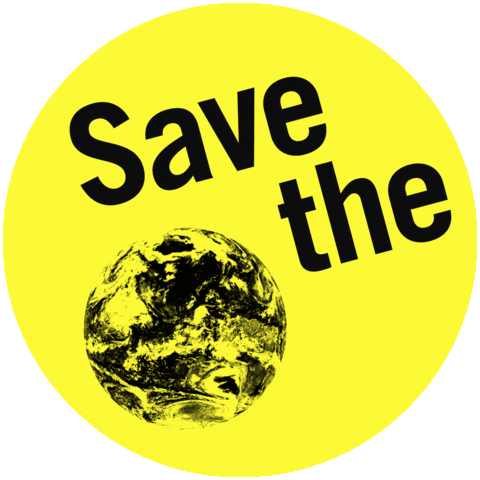 Earth Sticker by WoolAndTheGang