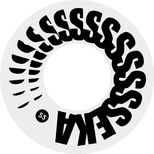 Skateboarding Wheel Sticker
