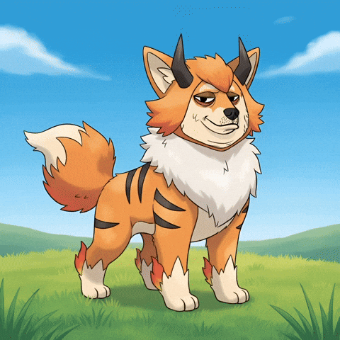 Standing Digital Art GIF by Doge Pound
