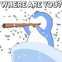 Where Are You What Sticker by Pudgy Penguins
