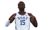 Vibing Mark Williams Sticker by Duke Men's Basketball