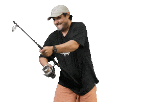 malosilures lets go fish hype fishing Sticker