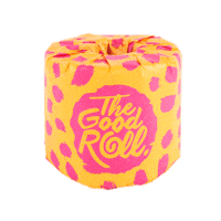 Toilet Paper Happiness Sticker by The Good Roll