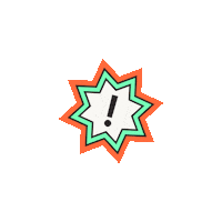 ofzoey sticker star shock warning Sticker