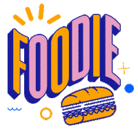 Foodie Sandwich Sticker by clubln