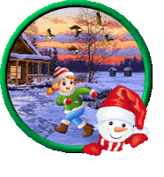 Happy Snow Sticker