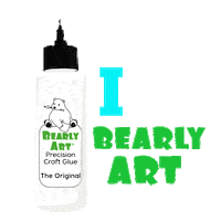 Bearky Sticker by Bearly Art