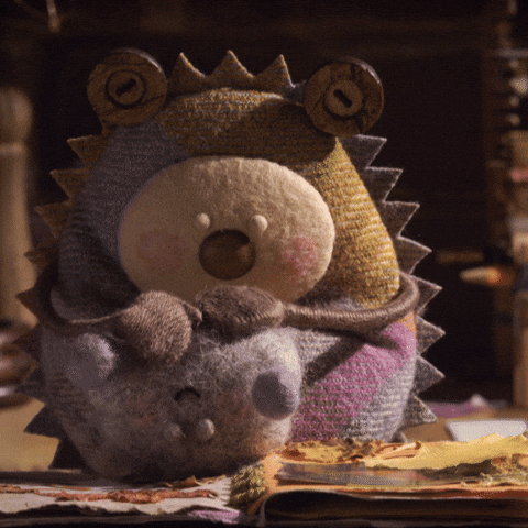 tweedyandfluff giphyupload love cute animation GIF