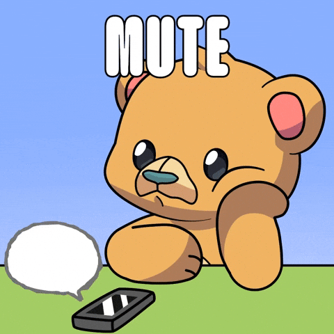 Ignore Do Not Disturb GIF by Kabu