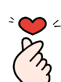 attimoong love heart 하트 사랑 Sticker
