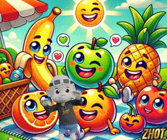 Fruit Snack Orange GIF by Zhot