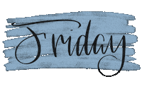 kailligraphydesigns sticker friday weekday crayon Sticker