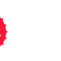 Sponsored gif. An illustration of a red Coca-Cola bottle cap with the word "Abrazo" rolls into frame, pauses and then rolls off. 