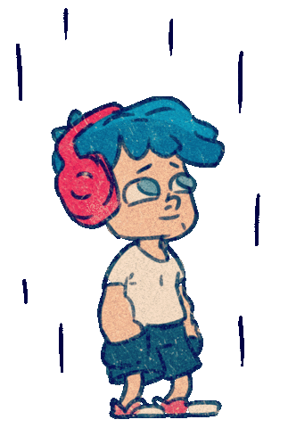 DocZoidberg giphyupload nature rain whatever Sticker