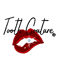 toothcouture wow yes sparkle gold Sticker