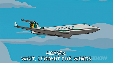 Flying Episode 1 GIF by The Simpsons