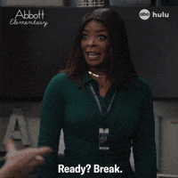 Abbott Ready Break GIF by ABC Network