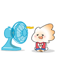 Weareyouthopia cool relax adorable fan Sticker