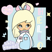 chickawaii love hello friends kawaii GIF