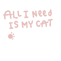 Valentines Day Cat Sticker
