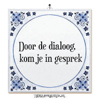 Nl Reflectie Sticker by Tegelspreuken.nl