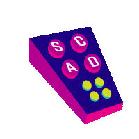Television Sticker by SCAD