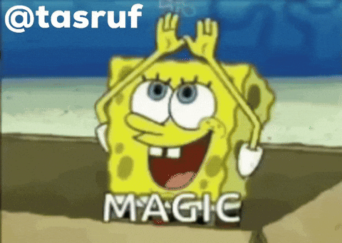 Magic Spongebob GIF