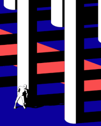 creepy GIF by Pat Coyle