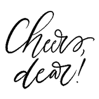 Cheers Celebrating Sticker