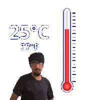 Twenty Five Degrees Sticker