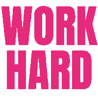 Working Play Hard Sticker by Houndstooth Media Group