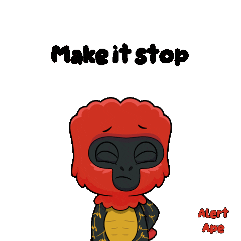 Eyes Make It Stop Sticker by VeeFriends