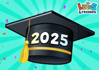 Graduation Day Celebration GIF by Lucas and Friends by RV AppStudios