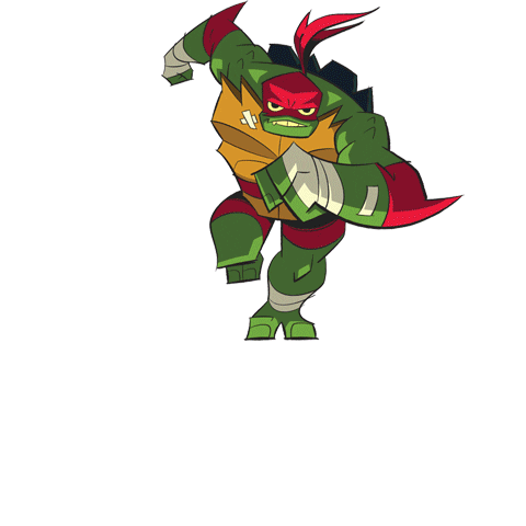 Teenage Mutant Ninja Turtle Nickelodeon Sticker by Milk And Cream Cereal Bar