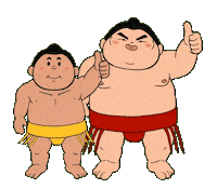 Japan Wrestler Sticker