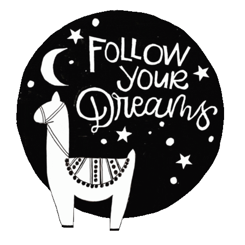 Follow Your Dreams Heart Sticker