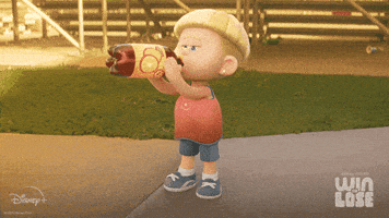 Win Or Lose Side Eye GIF by Disney Pixar