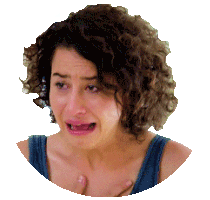 Excited Broad City Sticker by reactionstickers