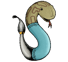 codemera tech mascot technology snake Sticker