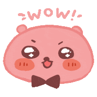 Happy Bear Sticker