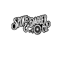 SpokeAndDaggerCo motorcycle spoke and dagger spokeanddagger Sticker