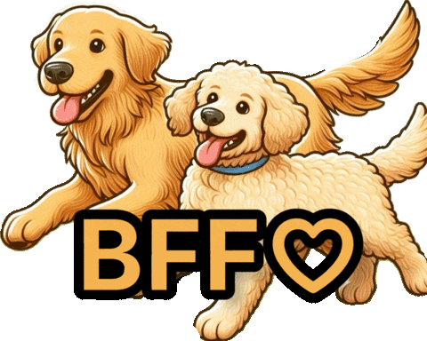 Best Friend Dog Sticker