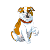 Baseball Sticker by Addie - University of Redlands Mascot