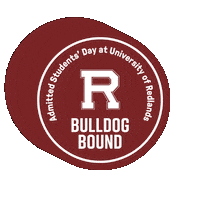 Bulldog Bound Sticker by University of Redlands