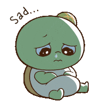 Sad Apollo Sticker